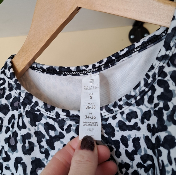 Marika Cropped Leopard Tank - Picture 4 of 5